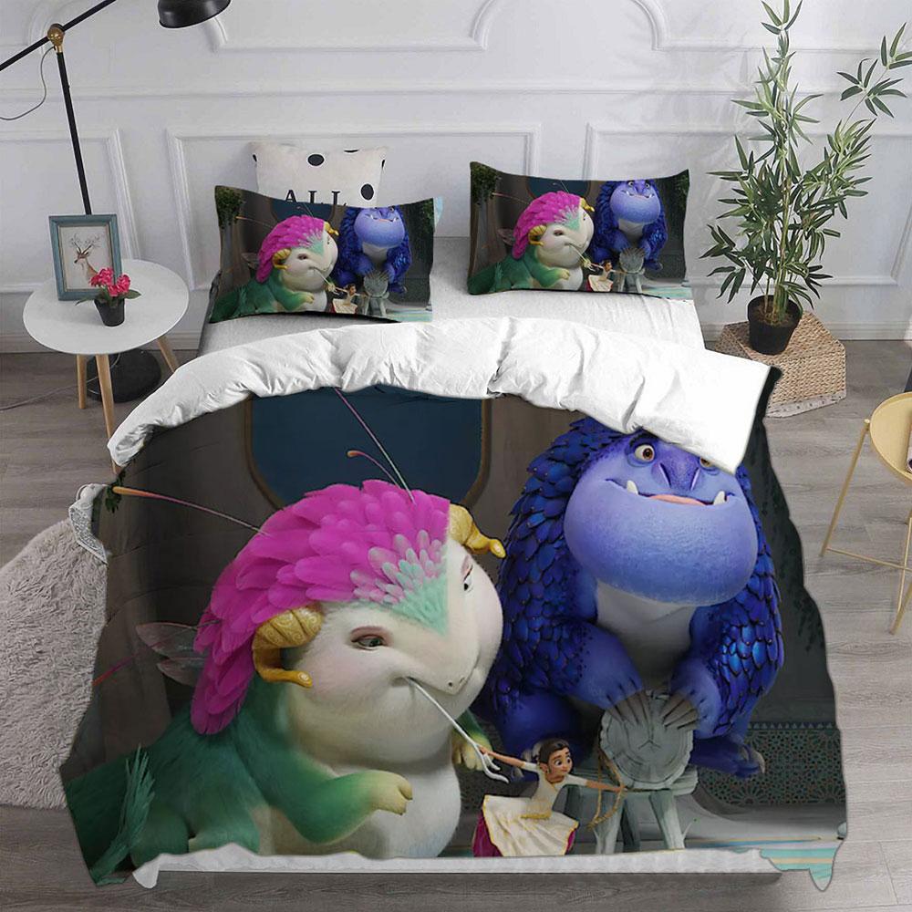 Заколдованные Постельные Комплекты Покрывало Покрывало Пододеяльник Наволочка Комплекты из 2-3 Предметов Детская Взрослая Спальня Декорация