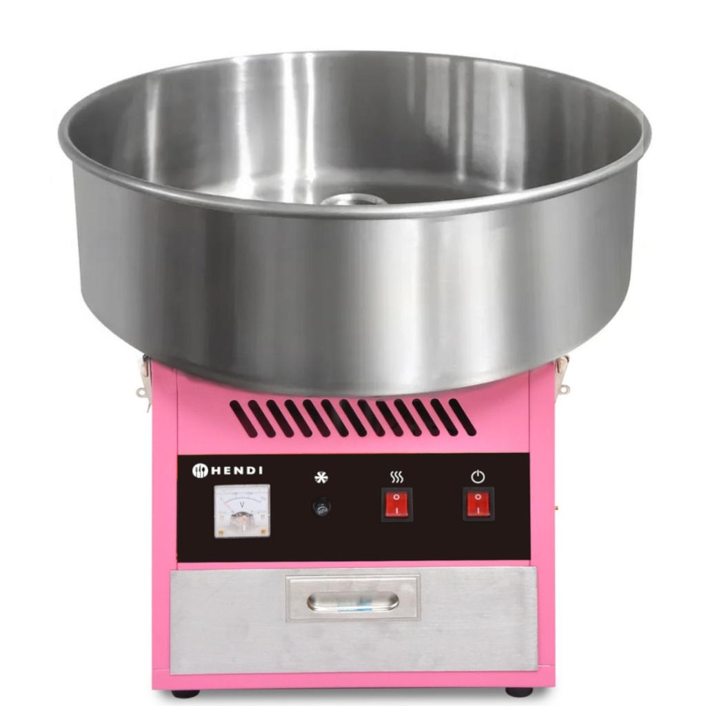Electric cotton candy machine without cover, diameter 52 cm, 1200 W, Hendi 282731
