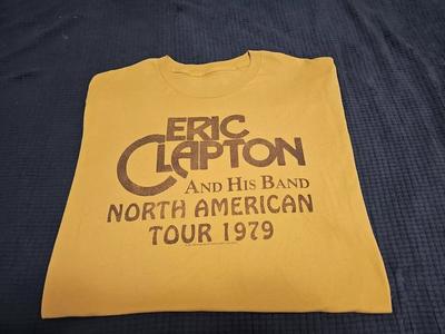 Eric Clapton North American 1979 Tour T Shirt Unisex Men And Women BTN062