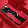 Пластиковый чехол из ПУ кожи для телефона OPPO Find X9 Pro с магнитной металлической подставкой-кольцом, противоударная мягкая крышка для OPPO Find X9Pro