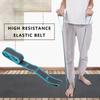 Эластичная лента для женщин, фитнес, высокая эластичность, мульти-тренировочный эластичный ремень(Серо-голубой )
