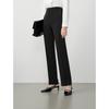 LANZHI Women's Slimming Straight-Leg Suit Pants
