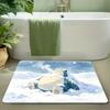 Pokemon Squirtle Cute Art Print Non-slip Doormat Soft Floor Mat for Home Decor