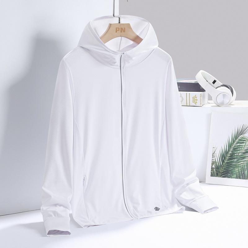 Ультратонкая одежда для защиты от солнца для женщин Ice Silk Защита от ультрафиолета для пар Спорт на открытом воздухе Защита от солнца Топ