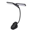Foldable Music Stand Light with 3 Adjustable Brightness Levels, Clip-on Piano Light, Music Light with Eye Care Beads for Piano, Guitar, and Other
