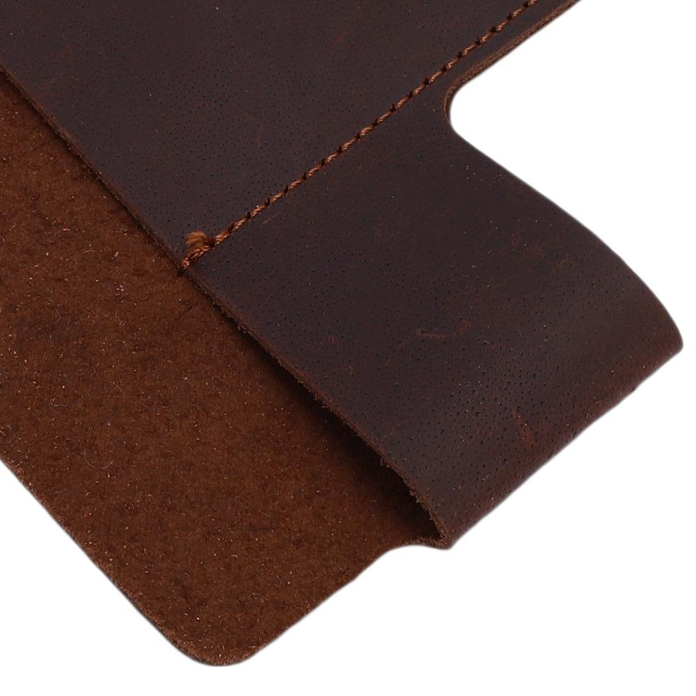 Cowhide Leather Multitool Sheath With Pen Loop Belt Clip Pouch EDC Belt Organizer Daily Use