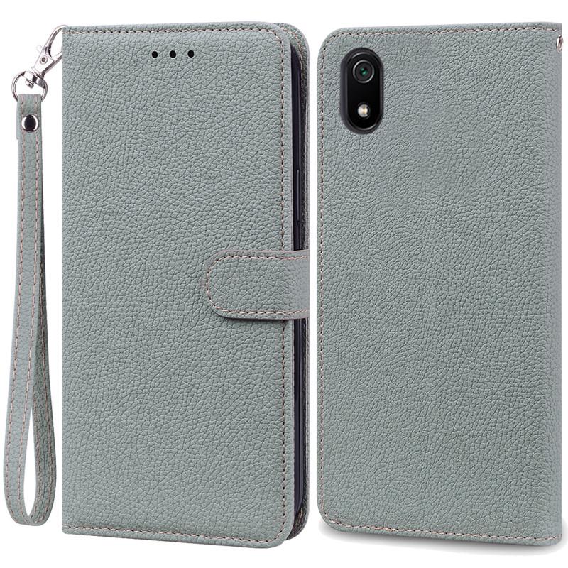 Phone Case For Xiaomi Redmi 7A 7 A Matte TPU Soft Cover Leather Wallet Flip Case For Xiomi Redmi 7A Redmi7A Case Fundas Bumper