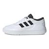 adidas Osade Кожа Классический Логотип Удобная Спортивная Нескользящая Низкие Кроссовки для Повседневной Носки Унисекс кроссовки Белый Черный IG7316