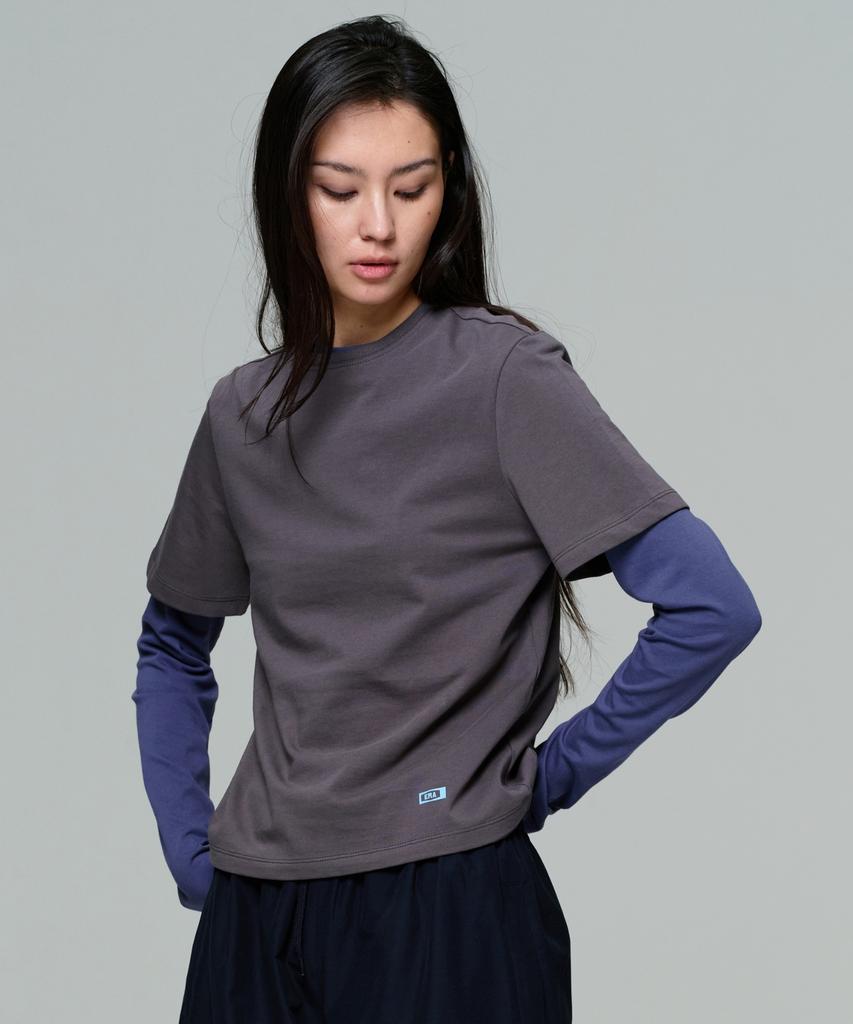 ERA Women Era Essential Ls T - Washed Navy