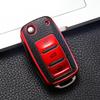 Leather TPU Car Key Case Car Key Full Cover Protection Bag for VW Volkswagen Polo Tiguan Passat Golf Jetta Lavida Skoda Octavia