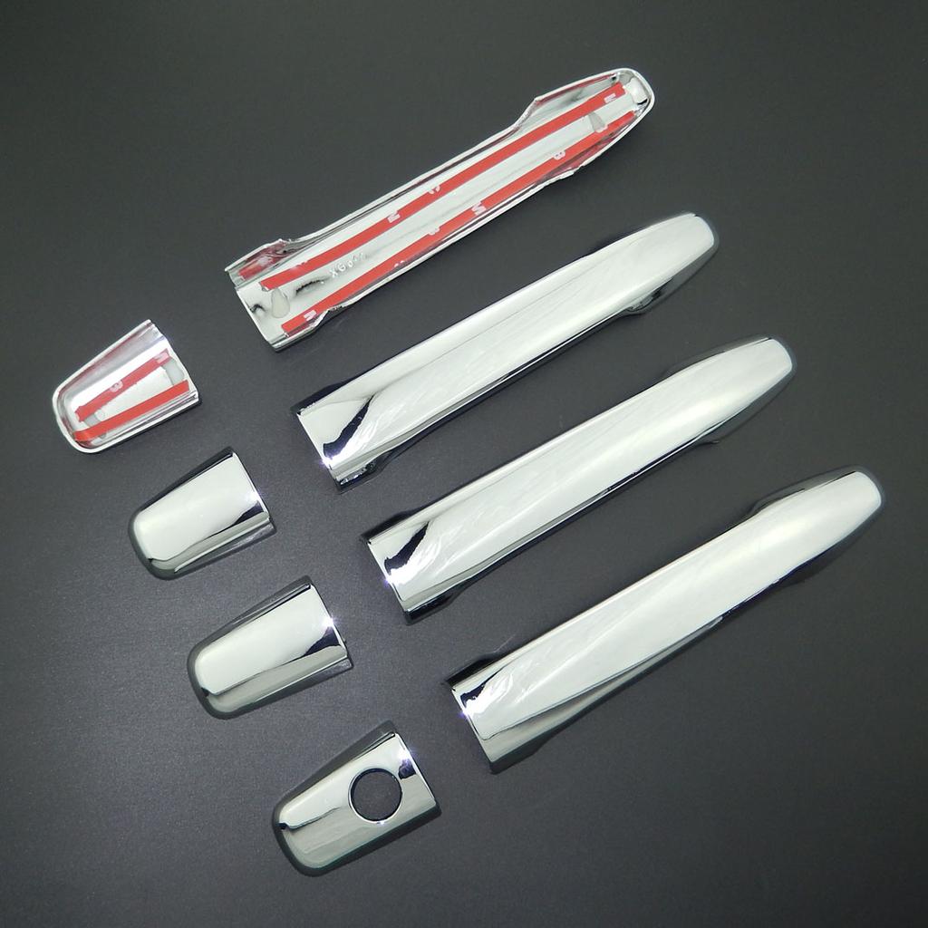 Хромированный стиль для Mitsubishi Outlander Lancer RVR ASX 2008 2016, хромированная внешняя дверная ручка, молдинг