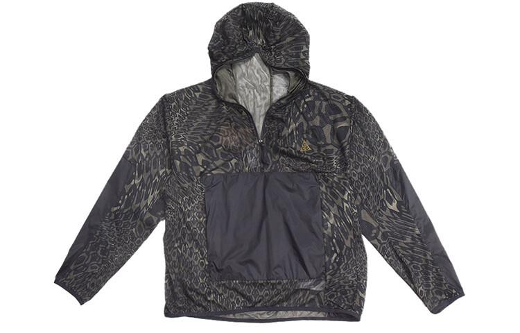 Nike ACG Горнолыжная куртка с капюшоном и половинной молнией, комбинированная DB4090-355