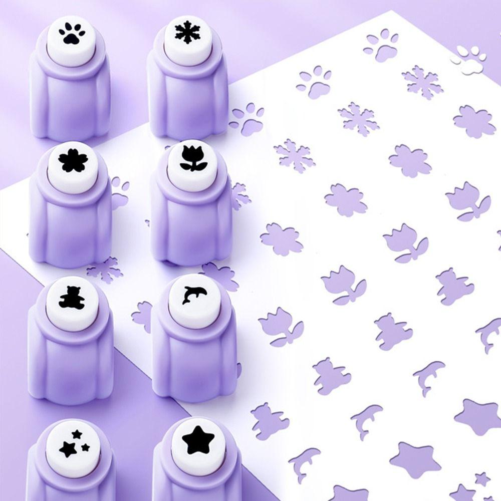 Kindergarten Children Toys DIY Hole Puncher Mini Paper Puncher Gift Card Punches Embossing Punches