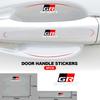 8 шт., Стайлинг автомобиля, прозрачная дверная ручка, защитная пленка для чаши, наклейка, пленка для Toyota GR Sport CHR Yaris Hilux Rav4 Supra
