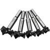 5pc Woodworking Flat Wing Drilling and Reaming Hinge Drill Bit 15-35mm Drilling Bit Hole Opener Cutting Tool Set