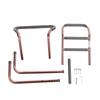 Bed Assist Rail Prevent Slipping Aluminum Alloy Bedside Support Handrail Standing Aid for Elderly