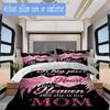 Guardian Angel Pattern Bedding,Quilt Set Quilt Cover Pillowcase Home Birthday Gift (1*duvet cover+2*pillowcase,without core)SSJT0917486