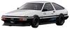 Модель для сборки Toyota Sprinter Trueno 3Дв H2 Готовая модель IG3809 TK.Company 1/18 (АЕ86)