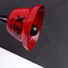 Red Metal Bell with Ring In Hand Manual Rattle Sex for Ring Party Decoration