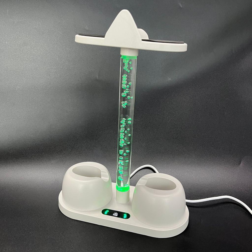 Suitable for Meta Quest 3 Chargers Suitable for Meta Quest 3 Charging Dock RGB Light Storage Bracket