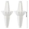 1/2pcs Universal Bottle Emptying Kit Reusable Liquid Transfer Connector No Waste Funnel Adapter Compatible With Soap