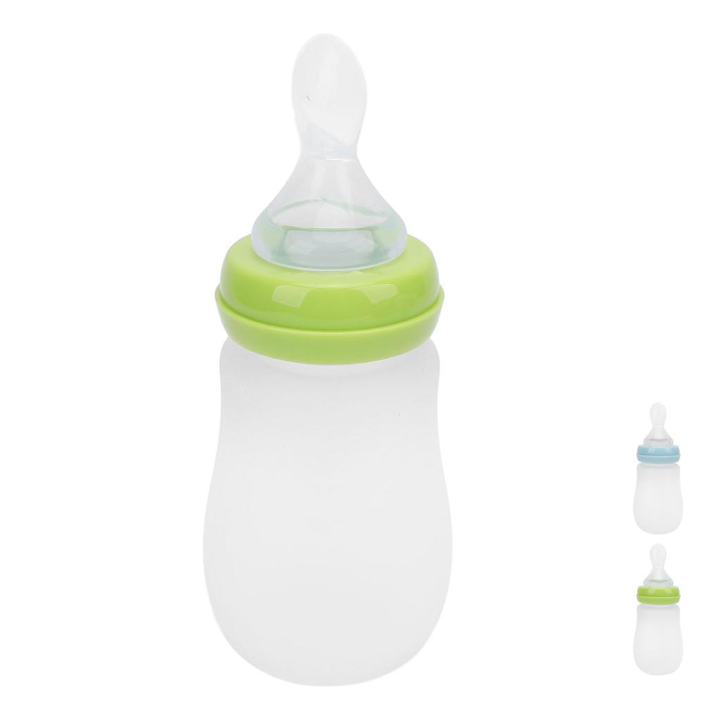 240ml Drinking Aids Feeding Cup Drink Water Soup Porridge Squeeze Controlled Feeding Bottle