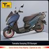 Yamaha Xunying 125 Front & Rear Bumper Guard with JYM125T-3 Anti-Fall Bar and Rear Luggage Rack Modification