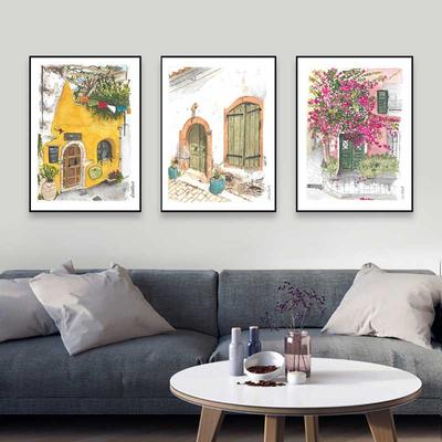 Винтажный Кухонный Сад Растения Акварель Растения Принт Постер Абстрактный Декор Стен Спальни Холст Картины Декор Гостиной Без Рамы