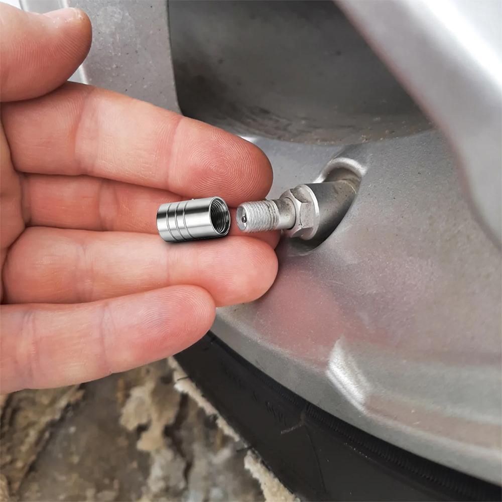 4Pcs Metal Car Wheel Tire Valve Cap Dustproof Cover Accessories For Ford Focus MK2 mk3 Fiesta mk7 Ranger Mondeo mk4 S-MAX Kuga