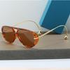 Anti-UV Retro Men Sun Glasses Double Bridge Shades Eyeglasses Women Round Sunglasses Women Men