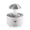 Rotating Umbrella Droplet Humidifier,Home Use with Large Fog, Desktop, Colorful Lighting,Aromatherapy Machine,Remote Control,No Aromatherapy Included