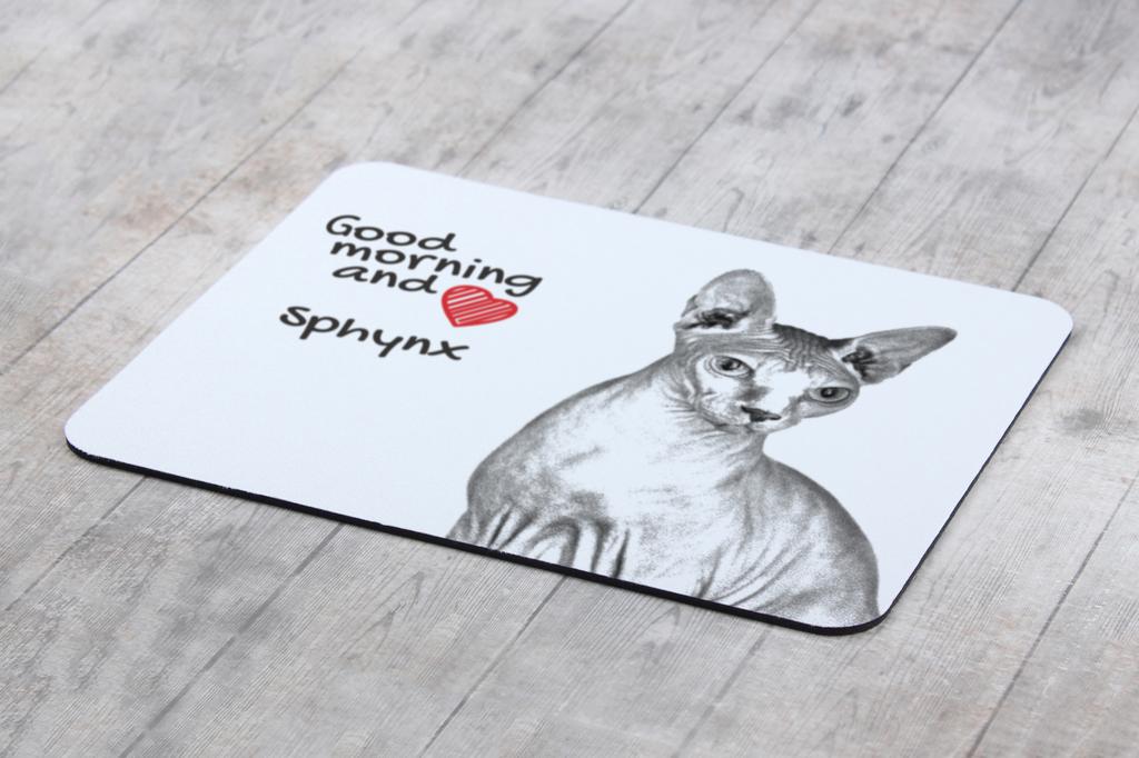 Sphynx – Mouse pad with print, personalized cat pad | Art-Dog