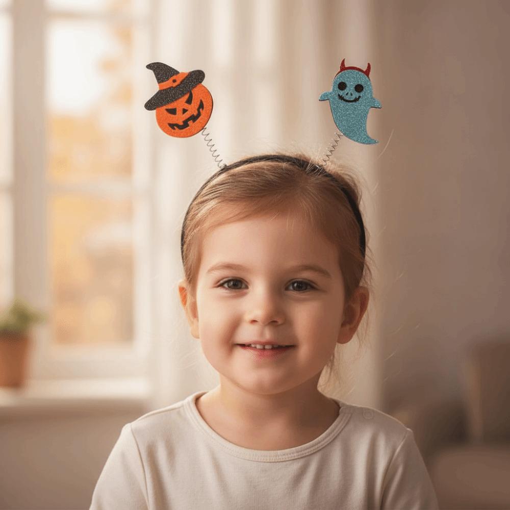 Pumpkin Halloween Party Hair Hoop Spider Ghost Ghost Festival Headpiece Cosplay Events