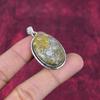 Fossil Coral 925 Solid Sterling Silver Pendant Handmade Gemstone Jewelry, Gifts For Wife Brand New Jewelry Pendant
