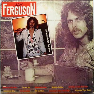 LP Пластинка ДЖЕЙ ФЕРГЮСОН (ДЖО ДЖО ГАНН) - Совсем один в зачетной зоне (с Джо 7E1063 ПРИЮТ 1976 США Рок Б/У