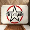 Music T-The C-Clash Floor Mat Soft Flannel Entrance Door Mat Non Slip Absorbent Bathroom Bedroom Floor Rug