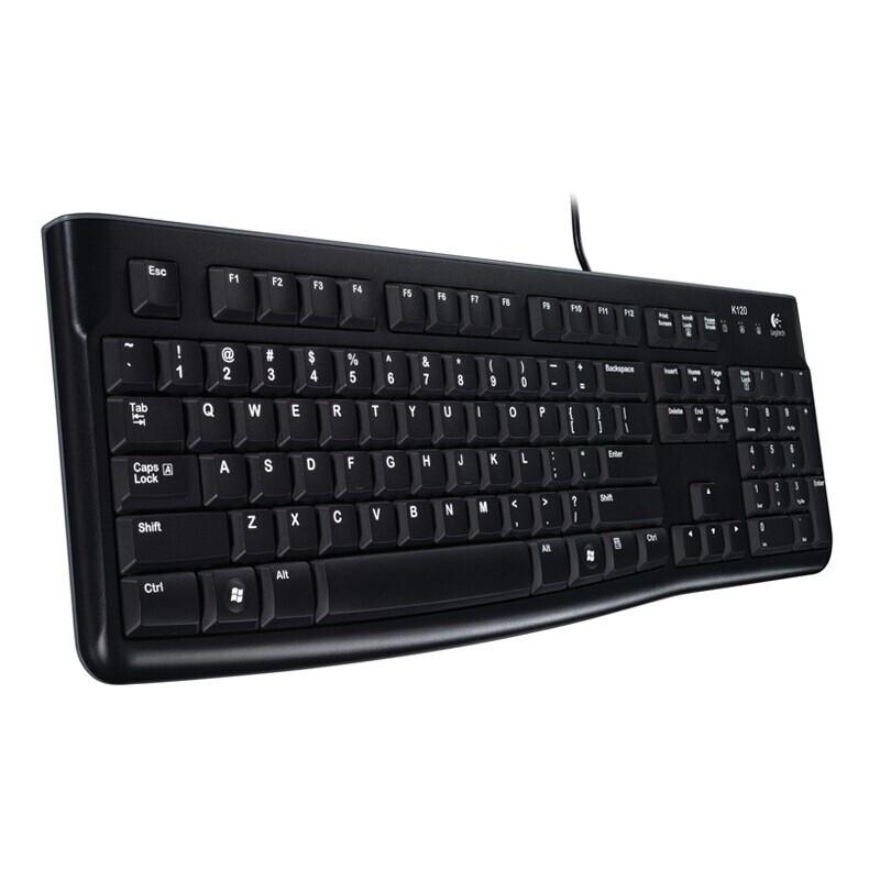 Проводная офисная клавиатура Logitech K120