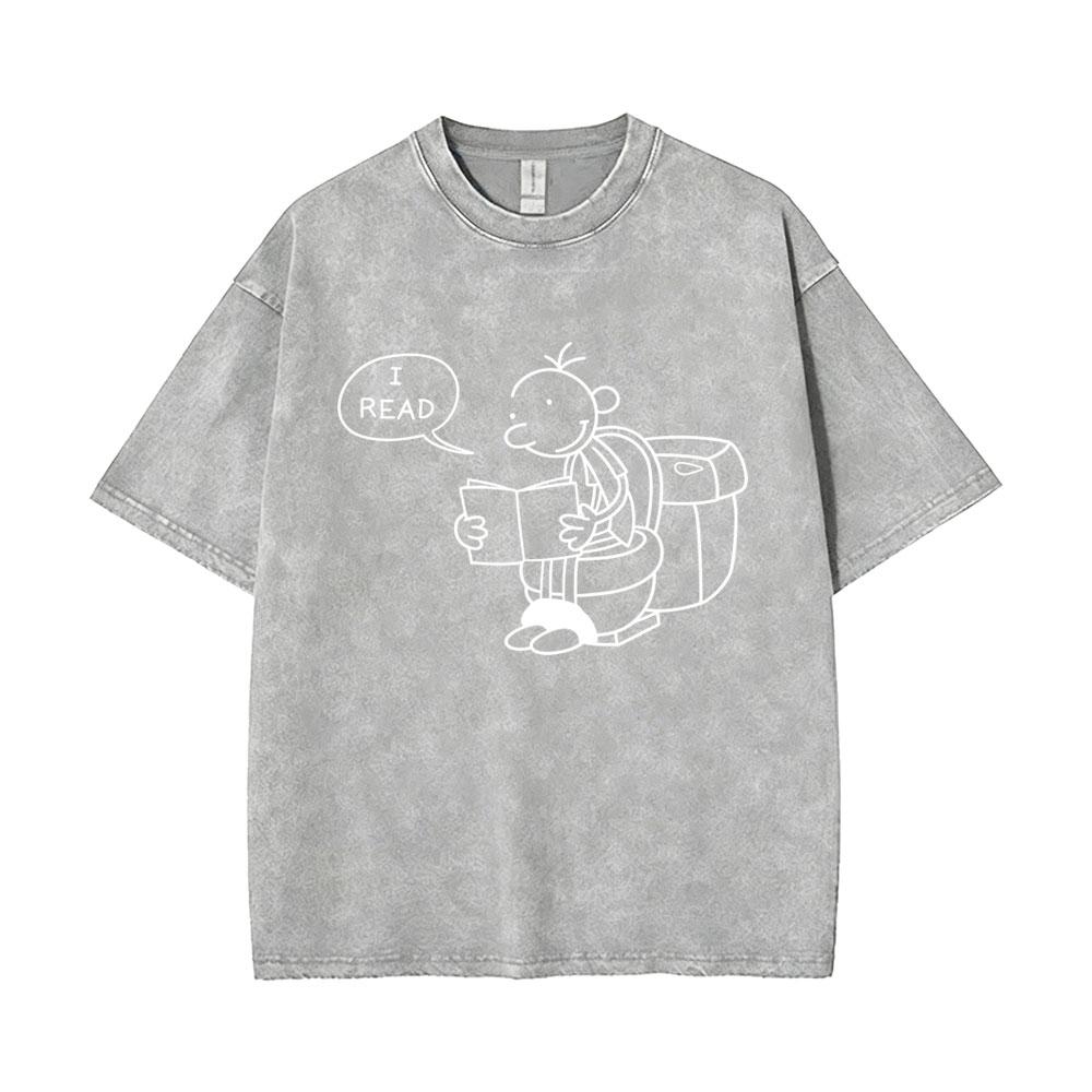 Washed Vintage Loded Diper Graphic T-shirt Men Women Rock Oversized Short Sleeve T-shirts Male Casual Cotton T Shirts Streetwear