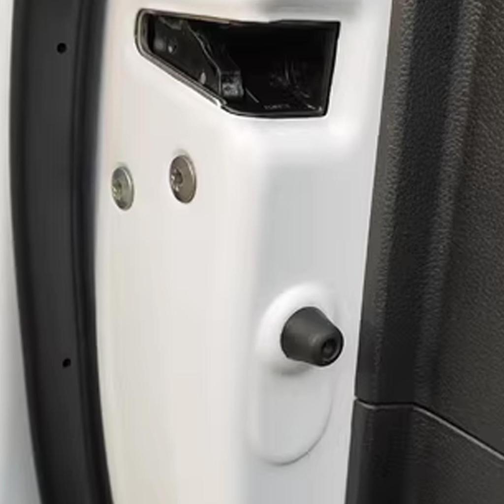 Универсальные 2 шт. демпферы для дверей автомобиля, буферная накладка, резиновый противоударный бампер, стопор для Hyundai Elantra Sonata Accent ix35 IX45 Verna