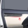 Tantan Отделка дверей из углеродного волокна для Toyota Alphard/Crown/Vellfire - Оригинальная модификация интерьера автомобиля.