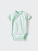 Uniqlo Japan Bodysuit  Short Sleeve  Front Opening 