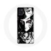Case for Samsung Galaxy A21s - Anime Manga - Black and White - Flexible - Protection and Decoration