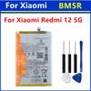 High Quality BM5R 5000mAh Phone Battery For Xiaomi Redmi 12 Mobile Phone Replacement Batteries +Tools