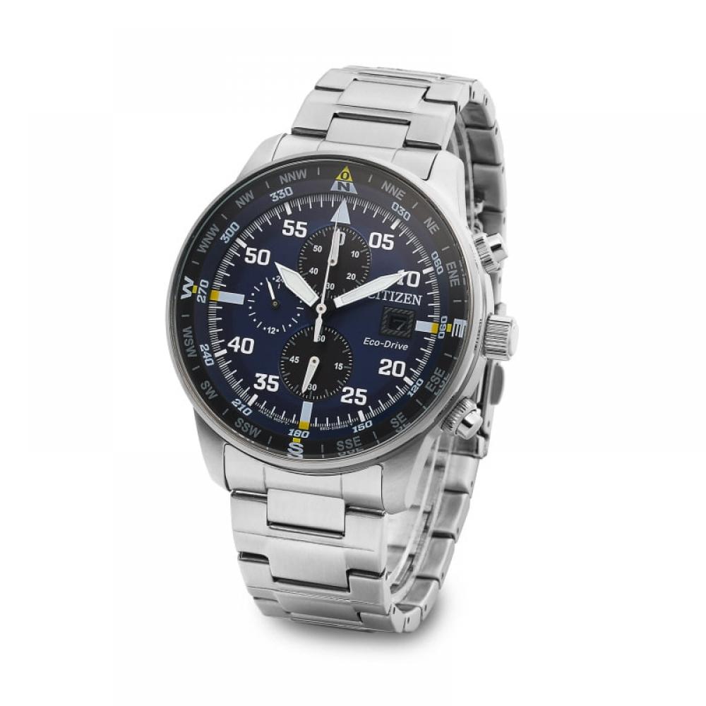 Citizen Ca0690 88l Хронограф Мужские Металлические Часы