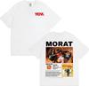 2025 Summer Rock Band Morat Asuntos Pendientes Tour Merch Tshirt Mens Fashion Hiphop Pop Music Cotton Tshirt Super Tshirt