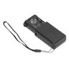 Slide Out Jewelers Loupe 30X 60X Optical Glass Lens Magnifying Glasses with LED Llight Money