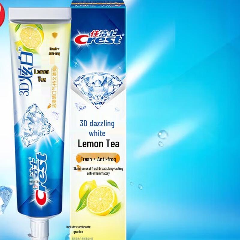Зубная паста Crest 3D White Lemon Tea Refresh