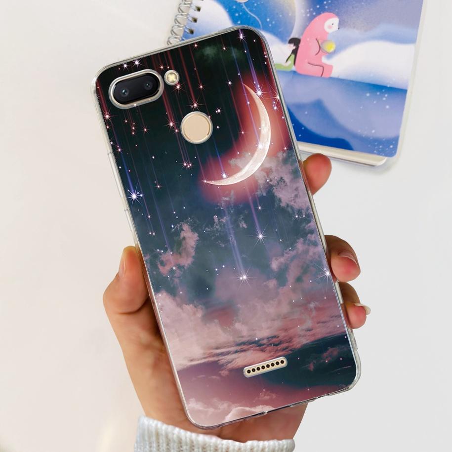 For Cover Xiaomi Redmi 6 Phone Case Fashion Marble Butterfly Soft Silicone Back Cover For Xiomi Redmi 6 6A Redmi6 Redmi6a Fundas