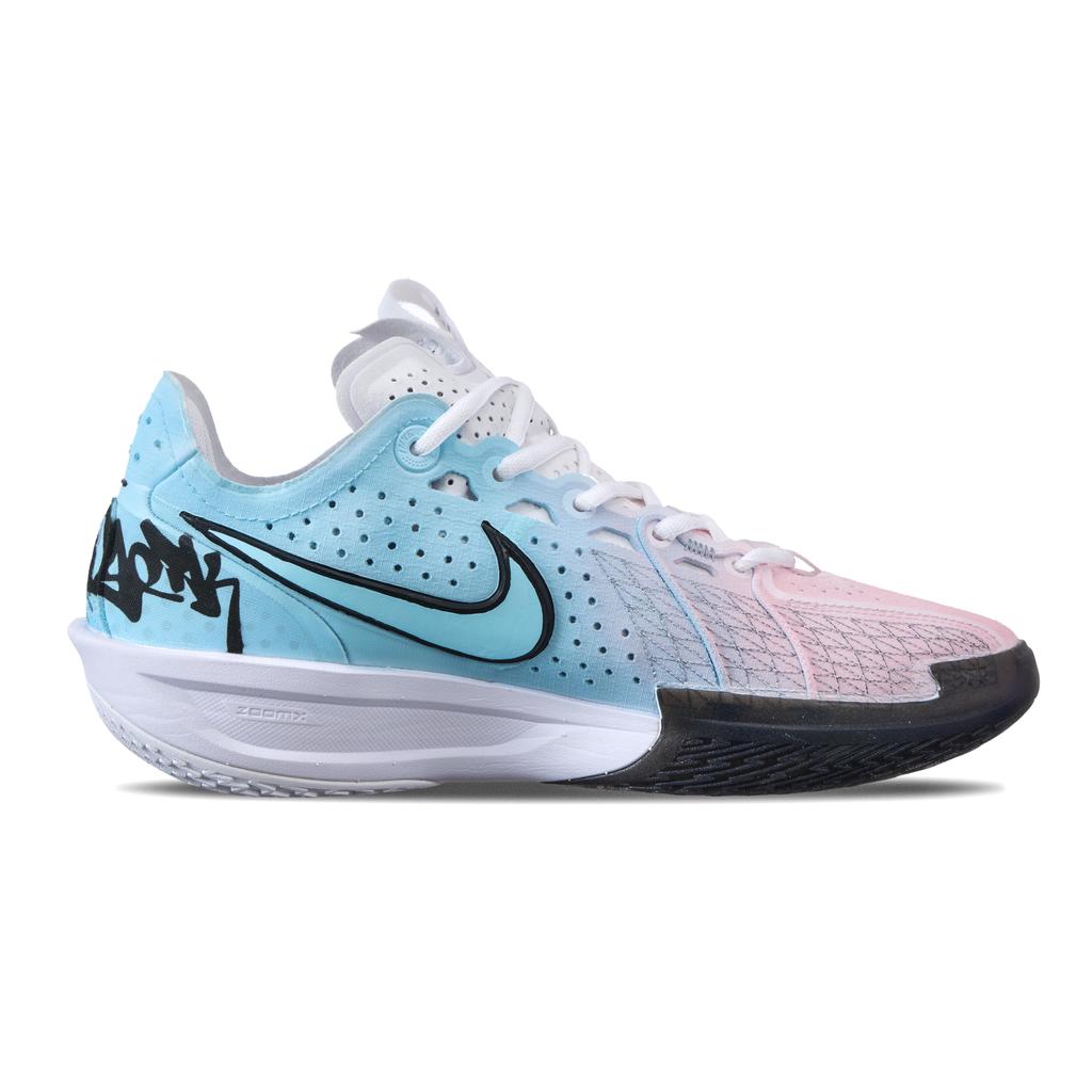Nike Air Zoom G.T.Cut 3 Deep Sea Star Mesh Cushioning Abrasion Resistant Support Low top Basketball Shoes Unisex DV2918-102(Team144-)