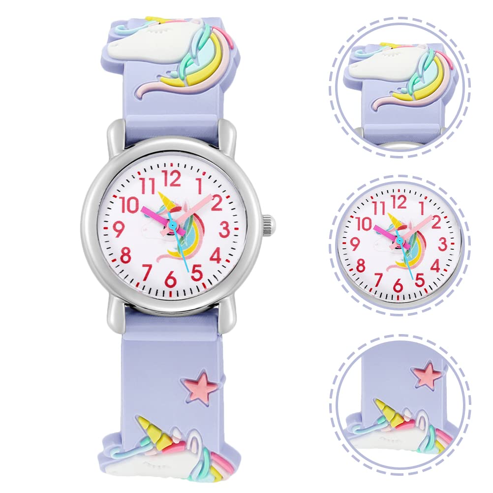 Waterproof 3D Cartoon Watch for Unicorn Junior High School Kids Kids, Girls, Boys, Design, Girls,